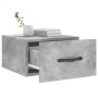 Concrete gray wall bedside table 35x35x20 cm by vidaXL, Lockers and storage cabinets - Ref: Foro24-829812, Price: 26,99 €, Di...