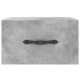 Concrete gray wall bedside table 35x35x20 cm by vidaXL, Lockers and storage cabinets - Ref: Foro24-829812, Price: 26,99 €, Di...