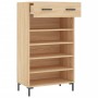 Zapatero madera de ingeniería roble Sonoma 60x35x105 cm de vidaXL, Armarios y almacenamiento - Ref: Foro24-829615, Precio: 58...