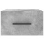 Concrete gray wall bedside table 35x35x20 cm by vidaXL, Lockers and storage cabinets - Ref: Foro24-829876, Price: 27,78 €, Di...