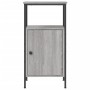 Bedside tables 2 units engineered wood gray Sonoma 41x31x80cm by vidaXL, Nightstands - Ref: Foro24-825930, Price: 75,06 €, Di...