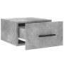 Concrete gray wall bedside table 35x35x20 cm by vidaXL, Lockers and storage cabinets - Ref: Foro24-829876, Price: 27,78 €, Di...