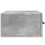 Concrete gray wall bedside table 35x35x20 cm by vidaXL, Lockers and storage cabinets - Ref: Foro24-829876, Price: 27,78 €, Di...