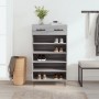 Sonoma gray engineered wood shoe rack 60x35x105 cm by vidaXL, Closets and storage - Ref: Foro24-829610, Price: 54,63 €, Disco...