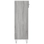 Sonoma gray engineered wood shoe rack 60x35x105 cm by vidaXL, Closets and storage - Ref: Foro24-829610, Price: 54,63 €, Disco...