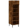 Engineered wood smoked oak shoemaker 30x35x105 cm by vidaXL, Closets and storage - Ref: Foro24-829697, Price: 41,97 €, Discou...