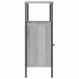 Mesitas de noche 2 uds madera ingeniería gris Sonoma 41x31x80cm de vidaXL, Mesitas de noche - Ref: Foro24-825930, Precio: 75,...