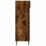 Engineered wood smoked oak shoemaker 30x35x105 cm by vidaXL, Closets and storage - Ref: Foro24-829697, Price: 41,97 €, Discou...