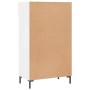 Glossy white plywood shoe cabinet 60x35x105 cm by vidaXL, Closets and storage - Ref: Foro24-829614, Price: 66,91 €, Discount: %