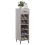 Sonoma gray engineered wood shoe rack 30x35x105 cm by vidaXL, Closets and storage - Ref: Foro24-829698, Price: 43,26 €, Disco...