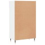 Glossy white plywood shoe cabinet 60x35x105 cm by vidaXL, Closets and storage - Ref: Foro24-829590, Price: 59,75 €, Discount: %