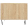 Mesa de centro madera contrachapada roble Sonoma 50x50x40 cm de vidaXL, Mesas de centro - Ref: Foro24-829386, Precio: 36,31 €...