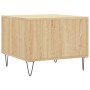 Mesa de centro madera contrachapada roble Sonoma 50x50x40 cm de vidaXL, Mesas de centro - Ref: Foro24-829386, Precio: 36,31 €...