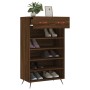 Engineered wood oak brown shoemaker 60x35x105 cm by vidaXL, Closets and storage - Ref: Foro24-829587, Price: 53,12 €, Discoun...