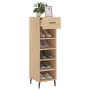 Zapatero Holzwerkstoff Sonoma Eiche 30x35x105 cm von vidaXL, Schränke und Lagerung - Ref: Foro24-829695, Preis: 46,99 €, Raba...