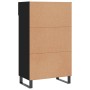 Zapatero madera de ingeniería negro 60x35x105 cm de vidaXL, Armarios y almacenamiento - Ref: Foro24-829637, Precio: 80,05 €, ...