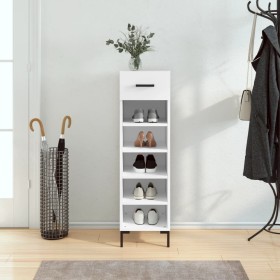 Engineered wood shoe rack, white, 30x35x105 cm by vidaXL, Closets and storage - Ref: Foro24-829676, Price: 44,99 €, Discount: %