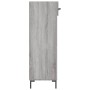 Zapatero madera de ingeniería gris Sonoma 60x35x105 cm de vidaXL, Armarios y almacenamiento - Ref: Foro24-829618, Precio: 60,...