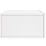 Mesita de noche de pared blanco 35x35x20 cm de vidaXL, Taquillas y armarios de almacenamiento - Ref: Foro24-829804, Precio: 2...