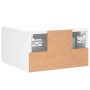 Mesita de noche de pared blanco 35x35x20 cm de vidaXL, Taquillas y armarios de almacenamiento - Ref: Foro24-829804, Precio: 2...