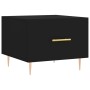 Black plywood coffee table 50x50x40 cm by vidaXL, Coffee table - Ref: Foro24-829366, Price: 49,82 €, Discount: %