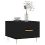 Black plywood coffee table 50x50x40 cm by vidaXL, Coffee table - Ref: Foro24-829366, Price: 49,82 €, Discount: %