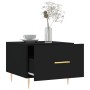 Black plywood coffee table 50x50x40 cm by vidaXL, Coffee table - Ref: Foro24-829366, Price: 49,82 €, Discount: %