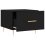 Black plywood coffee table 50x50x40 cm by vidaXL, Coffee table - Ref: Foro24-829366, Price: 49,82 €, Discount: %