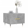 Concrete gray engineered wood coffee table 50x50x40 cm by vidaXL, Coffee table - Ref: Foro24-829356, Price: 38,45 €, Discount: %