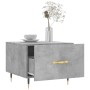 Concrete gray engineered wood coffee table 50x50x40 cm by vidaXL, Coffee table - Ref: Foro24-829356, Price: 38,45 €, Discount: %