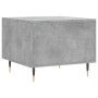 Concrete gray engineered wood coffee table 50x50x40 cm by vidaXL, Coffee table - Ref: Foro24-829356, Price: 38,45 €, Discount: %