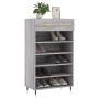 Zapatero madera de ingeniería gris Sonoma 60x35x105 cm de vidaXL, Armarios y almacenamiento - Ref: Foro24-829594, Precio: 53,...