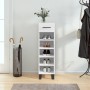 Glossy white plywood shoe cabinet 30x35x105 cm by vidaXL, Closets and storage - Ref: Foro24-829702, Price: 49,95 €, Discount: %