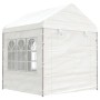 Gazebo with white polyethylene roof 2.28x2.23x2.69 m by vidaXL, Tents and gazebos - Ref: Foro24-362629, Price: 151,27 €, Disc...