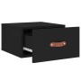 Wall bedside tables 2 pcs black 35x35x20 cm by vidaXL, Lockers and storage cabinets - Ref: Foro24-829775, Price: 42,99 €, Dis...