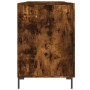 Escritorio madera de ingeniería roble ahumado 140x50x75 cm de vidaXL, Escritorios - Ref: Foro24-829553, Precio: 115,99 €, Des...