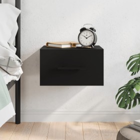 Black wall bedside table 35x35x20 cm by vidaXL, Lockers and storage cabinets - Ref: Foro24-829870, Price: 28,08 €, Discount: %