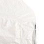 Gazebo with white polyethylene roof 2.28x2.23x2.69 m by vidaXL, Tents and gazebos - Ref: Foro24-362629, Price: 151,27 €, Disc...