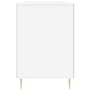 Glossy white plywood desk 140x50x75 cm by vidaXL, Desks - Ref: Foro24-829534, Price: 145,99 €, Discount: %