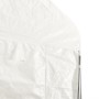 Gazebo with white polyethylene roof 4.08x2.23x3.22 m by vidaXL, Tents and gazebos - Ref: Foro24-362631, Price: 191,22 €, Disc...