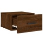 Wall bedside tables 2 pcs brown oak color 35x35x20 cm by vidaXL, Lockers and storage cabinets - Ref: Foro24-829851, Price: 43...