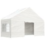 Pavillon mit weißem Polyethylendach 5,88 x 2,23 x 3,75 m von vidaXL, Zelte und Pavillons - Ref: Foro24-362633, Preis: 276,82 ...