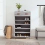 Sonoma gray engineered wood shoe rack 60x35x105 cm by vidaXL, Closets and storage - Ref: Foro24-829586, Price: 54,35 €, Disco...