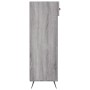 Sonoma gray engineered wood shoe rack 60x35x105 cm by vidaXL, Closets and storage - Ref: Foro24-829586, Price: 54,35 €, Disco...