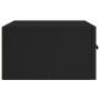 Mesitas de noche de pared 2 uds negro 35x35x20 cm de vidaXL, Taquillas y armarios de almacenamiento - Ref: Foro24-829839, Pre...