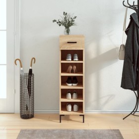 Sonoma oak engineered wood shoe rack 30x35x105 cm by vidaXL, Closets and storage - Ref: Foro24-829679, Price: 68,99 €, Discou...