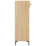 Zapatero madera de ingeniería roble Sonoma 30x35x105 cm de vidaXL, Armarios y almacenamiento - Ref: Foro24-829679, Precio: 68...