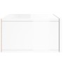 Glossy white wall bedside table 35x35x20 cm by vidaXL, Lockers and storage cabinets - Ref: Foro24-829776, Price: 29,99 €, Dis...