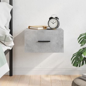 Concrete gray wall bedside table 35x35x20 cm by vidaXL, Lockers and storage cabinets - Ref: Foro24-829860, Price: 27,37 €, Di...