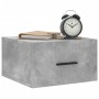 Concrete gray wall bedside table 35x35x20 cm by vidaXL, Lockers and storage cabinets - Ref: Foro24-829860, Price: 27,99 €, Di...